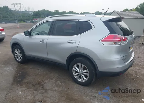 2016 Nissan Rogue Sv z USA, uszkodzony, nr VIN KNMAT2MVXGP615380
